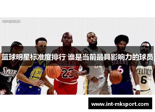 篮球明星标准度排行 谁是当前最具影响力的球员